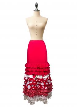 Flamenco skirt Soraya XS SINGLE PIECE